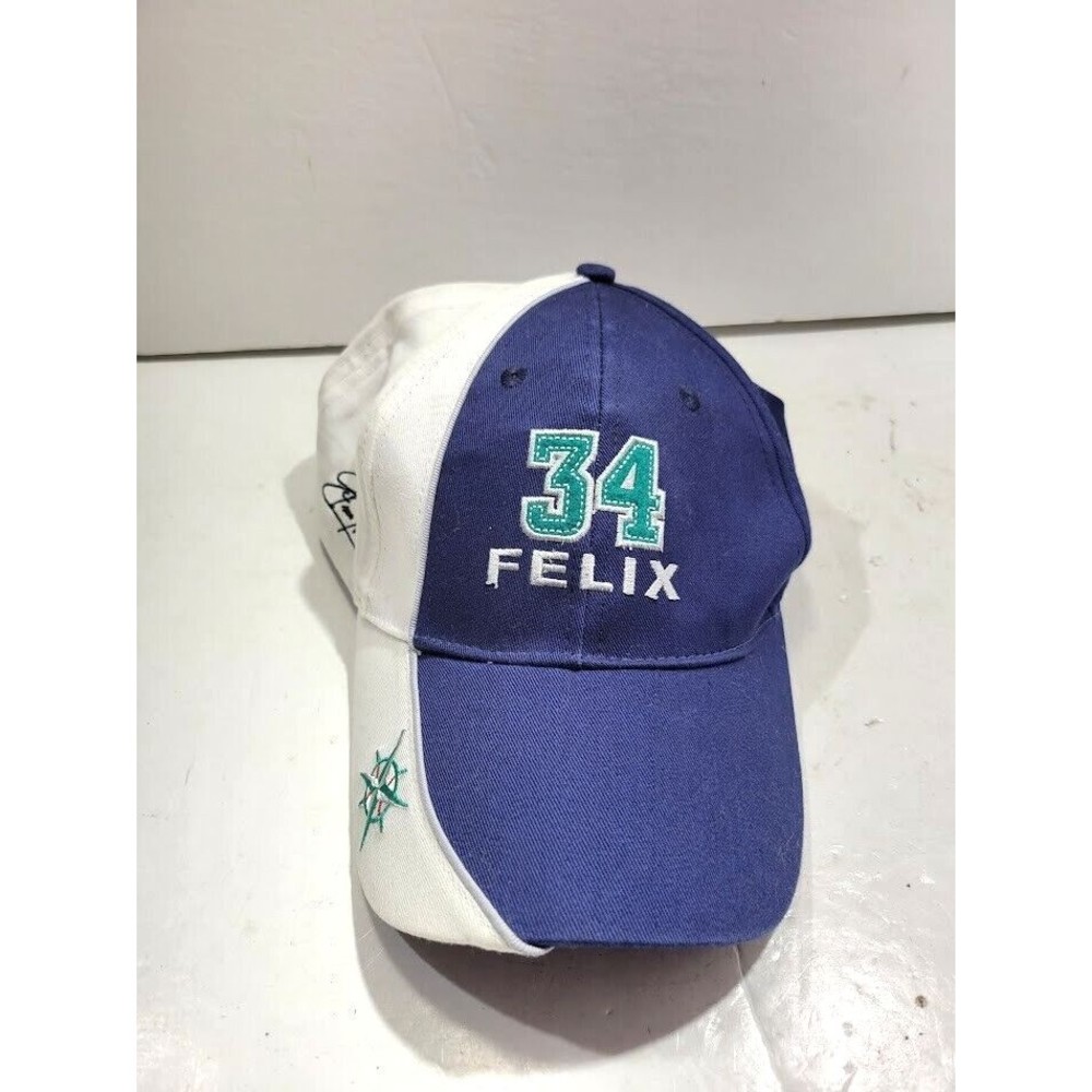 NEW Felix Hernandez Seattle Mariners #34 Baseball Cap Hat 2009 Kids Only SGA